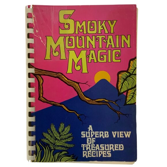 Smoky Mountain Magic Cookbook 1970 Junior Service League Johnson City TN Spiral - Picture 1 of 16